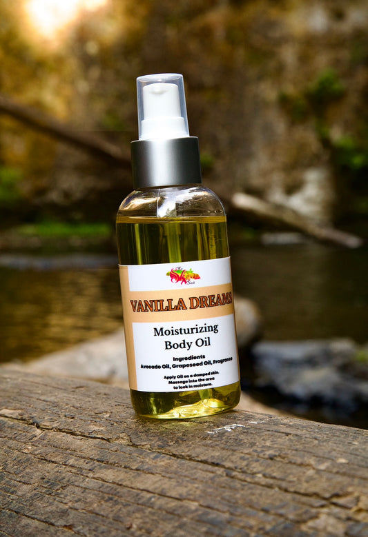 Vanilla Dreams Moisturizing Body Oil