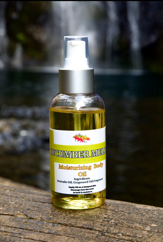 Cucumber Melon Moisturizing Body Oil